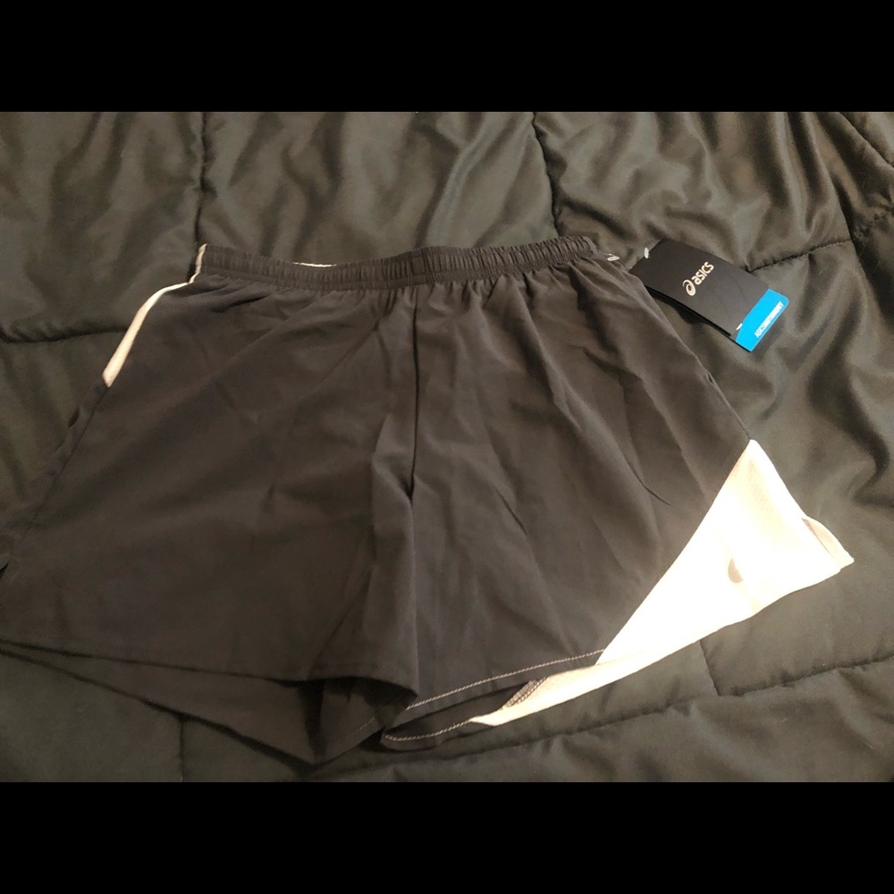 NWT asics running shorts